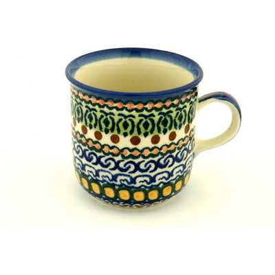 Polish Pottery Mug 10 oz