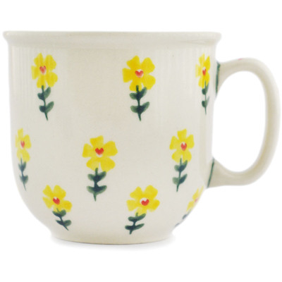 Polish Pottery Mug 10 oz