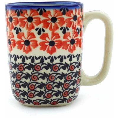 Polish Pottery Mug 10 oz Hawaiian Bliss