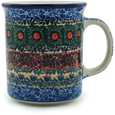 Polish Pottery Mug 10 oz Henna UNIKAT
