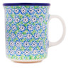 Polish Pottery Mug 10 oz Lily Lovely