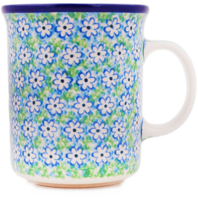 Polish Pottery Mug 10 oz Lily Lovely