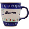 Polish Pottery Mug 10 oz Mama