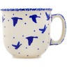 Polish Pottery Mug 10 oz Migrating