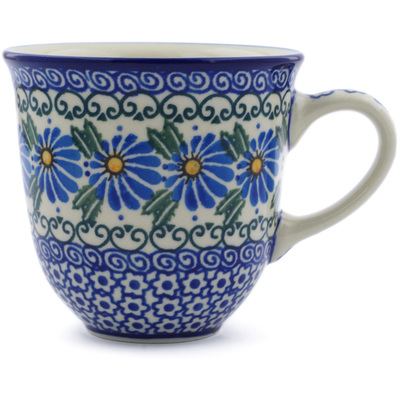 Polish Pottery Mug 10 oz Morning Daisy