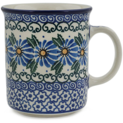 Polish Pottery Mug 10 oz Morning Daisy