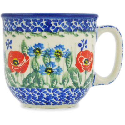 Polish Pottery Mug 10 oz Open Fields