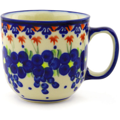 Polish Pottery Mug 10 oz Passion Poppy