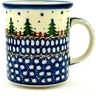 Polish Pottery Mug 10 oz Pocono Pines