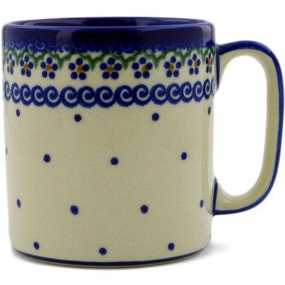 Polish Pottery Mug 10 oz Simplicity