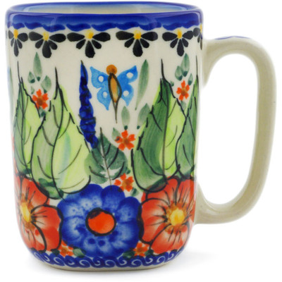 Polish Pottery Mug 10 oz Spring Splendor