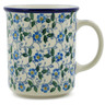 Polish Pottery Mug 10 oz Summer Wind