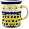 Polish Pottery Mug 10 oz Sunshine