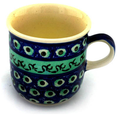 Polish Pottery Mug 10 oz UNIKAT