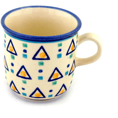 Polish Pottery Mug 10 oz UNIKAT