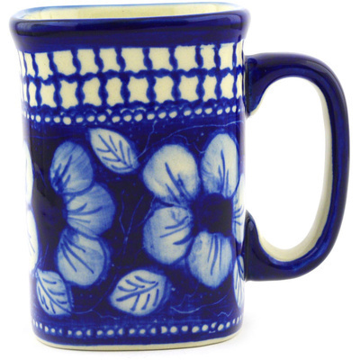 Polish Pottery Mug 10 oz UNIKAT