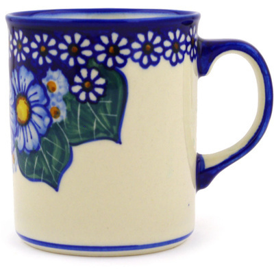 Polish Pottery Mug 10 oz UNIKAT