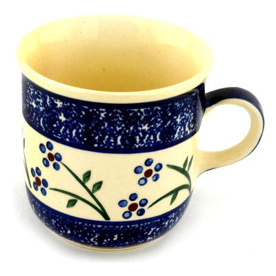 Polish Pottery Mug 10 oz Whimsical