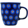 Polish Pottery Mug 10 oz Whirlpool UNIKAT