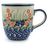 Polish Pottery Mug 11 oz Blissful Daisy