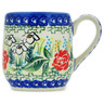 Polish Pottery Mug 11 oz Fresh Happiness UNIKAT