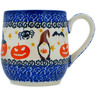 Polish Pottery Mug 11 oz Harvest Haunt