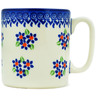 Polish Pottery Mug 12 oz Bright Bunches