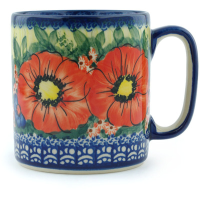 Polish Pottery Mug 12 oz Bright Morning UNIKAT
