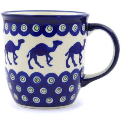 Polish Pottery Mug 12 oz Caravan