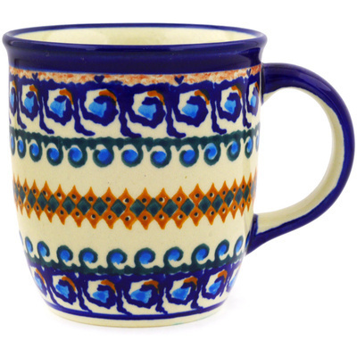 Polish Pottery Mug 12 oz Florence UNIKAT