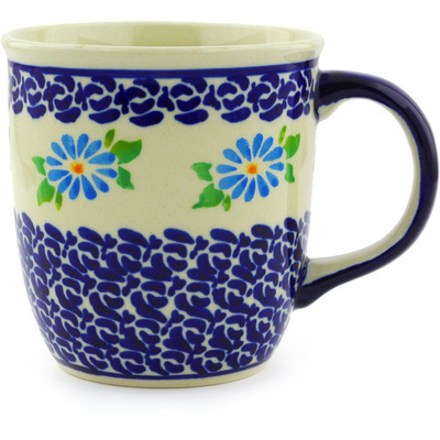 Polish Pottery Mug 12 oz