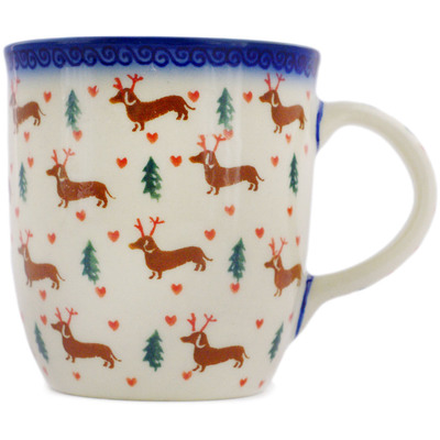 Polish Pottery Mug 12 oz