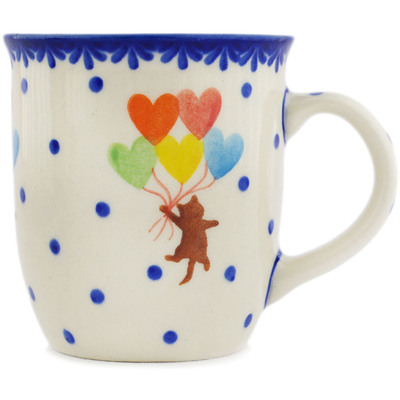 Polish Pottery Mug 12 oz