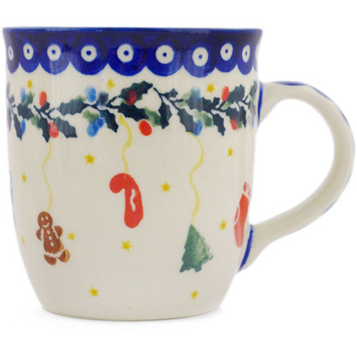 Polish Pottery Mug 12 oz