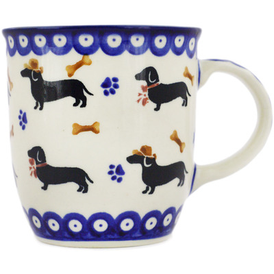 Polish Pottery Mug 12 oz