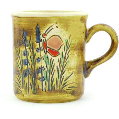 Polish Pottery Mug 12 oz