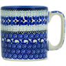 Polish Pottery Mug 12 oz Ocean Sights