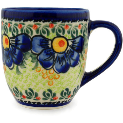 Polish Pottery Mug 12 oz Summer Beauty UNIKAT