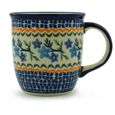 Polish Pottery Mug 12 oz Superb Ideal