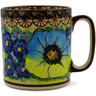 Polish Pottery Mug 12 oz Sweet Emotions UNIKAT