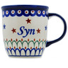 Polish Pottery Mug 12 oz Syn