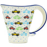 Polish Pottery Mug 12 oz Traffic Jam
