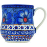 Polish Pottery Mug 13 oz Blue Heaven