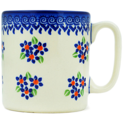 Polish Pottery Mug 13 oz Bright Bunches