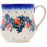 Polish Pottery Mug 13 oz California Poppies