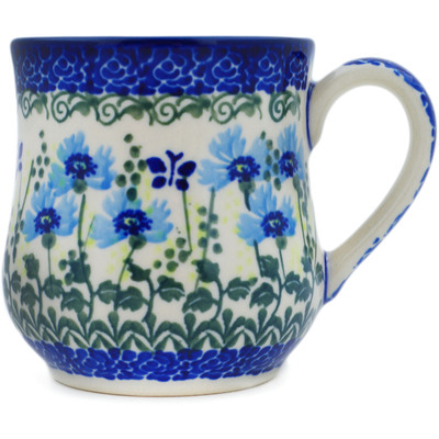 Polish Pottery Mug 13 oz Fresh Flora