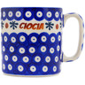 Polish Pottery Mug 13 oz