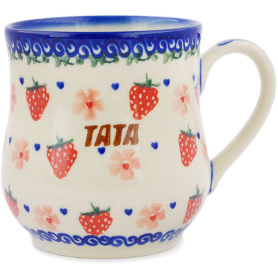Polish Pottery Mug 13 oz