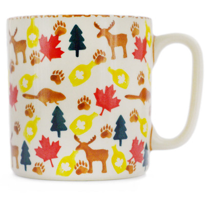 Polish Pottery Mug 13 oz