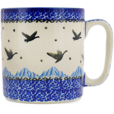 Polish Pottery Mug 13 oz